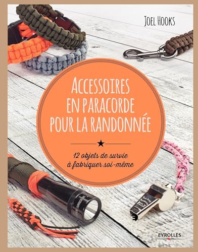 Accessoires en paracorde pour la randonnée 12 Objets De Survie