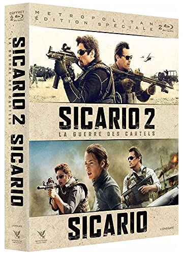 Coffret Sicario 1+2 Blu-Ray, Emily Blunt les Prix d'Occasion