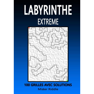 Mister Riddle Labyrinthe - Extreme - 100 Grilles Avec Solutions, Mister Riddle - les ...