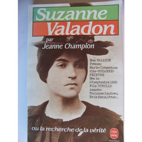 couverture de : Suzanne Valadon