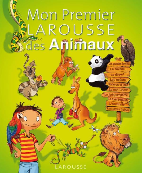 couverture de : Mon premier Larousse des animaux