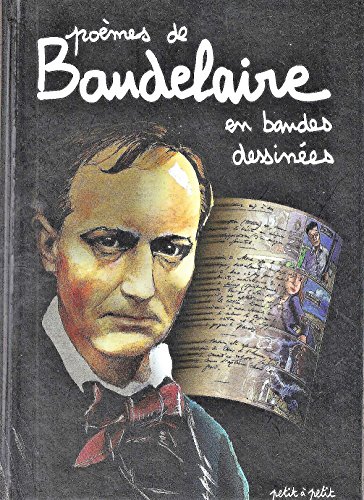 couverture de : Po&egrave;mes de Baudelaire en bandes dessin&eacute;es