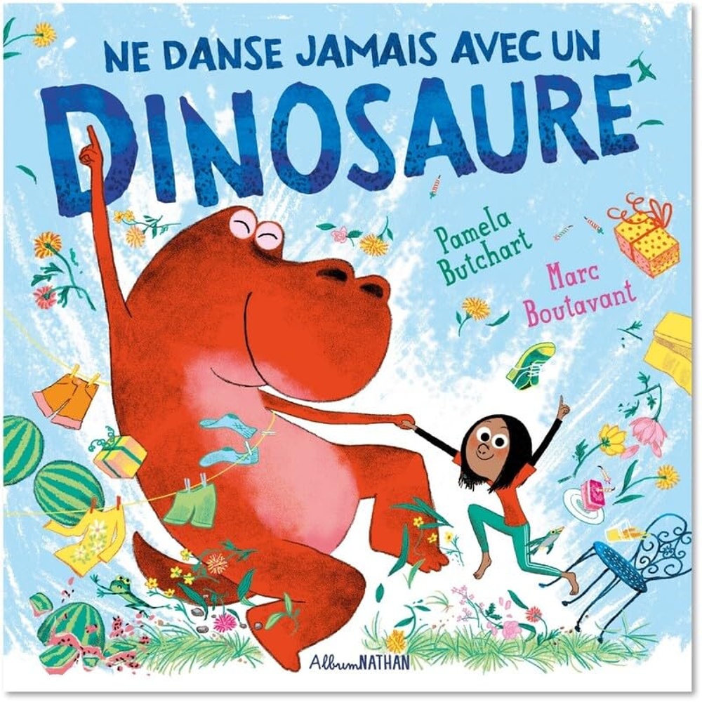 couverture de : Ne danse jamais avec un dinosaure couverture de : Ne danse jamais avec un dinosaure