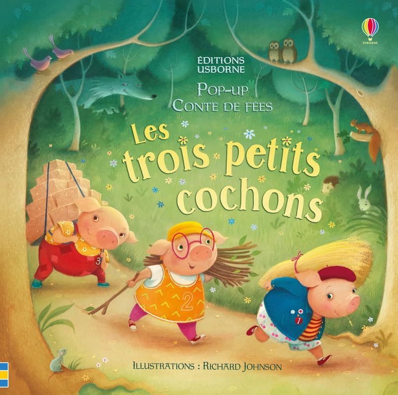 couverture de : Les trois petits cochons